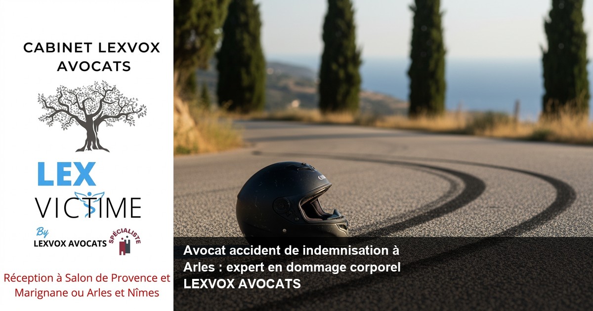 Avocat accident de indemnisation à Arles : expert en dommage corporel LEXVOX AVOCATS — LEXVOX AVOCATS