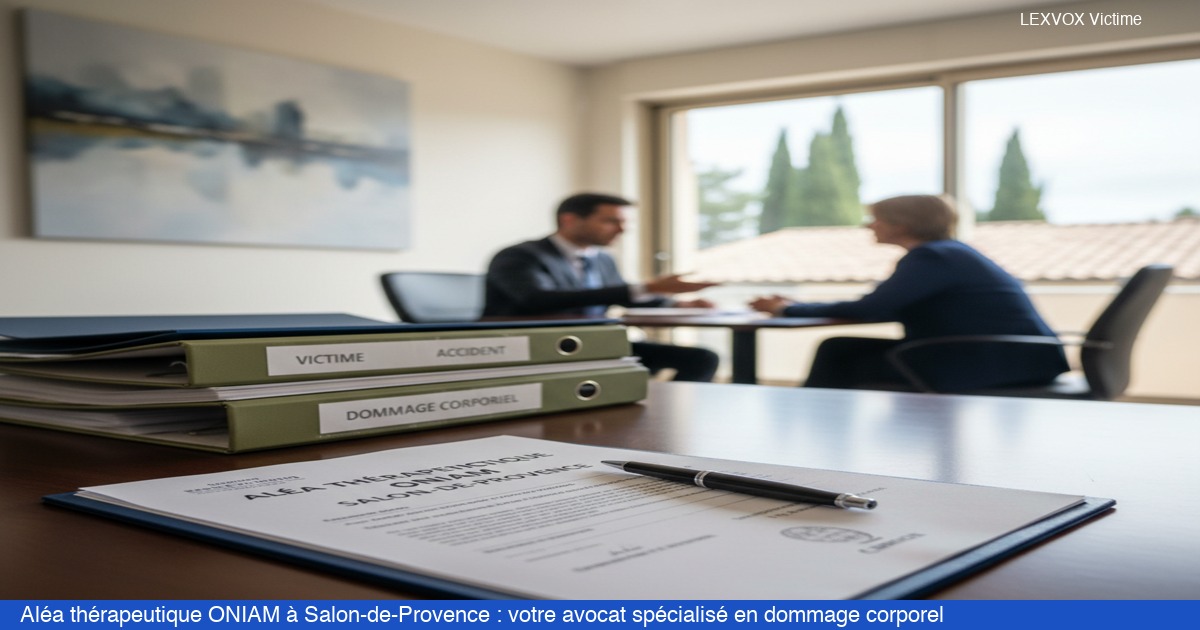 Alea therapeutique oniam indemnisation a  v — Cabinet LEXVOX AVOCATS